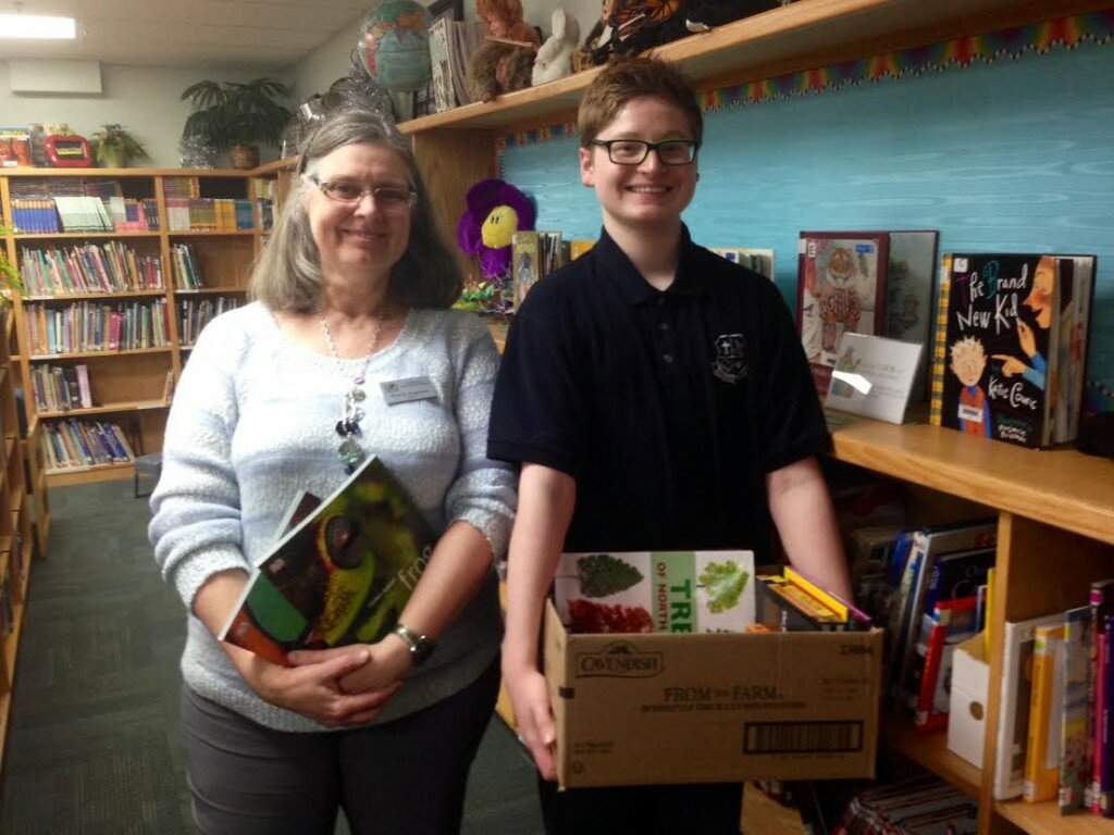 STEM Book Donation UMS 2